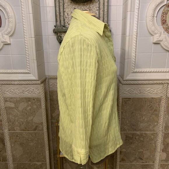 ALFRED DUNNER. Size 14. XL. Cotton/Poly/Rayon. Att Camisole. Button Up   B100 - Picture 4 of 6